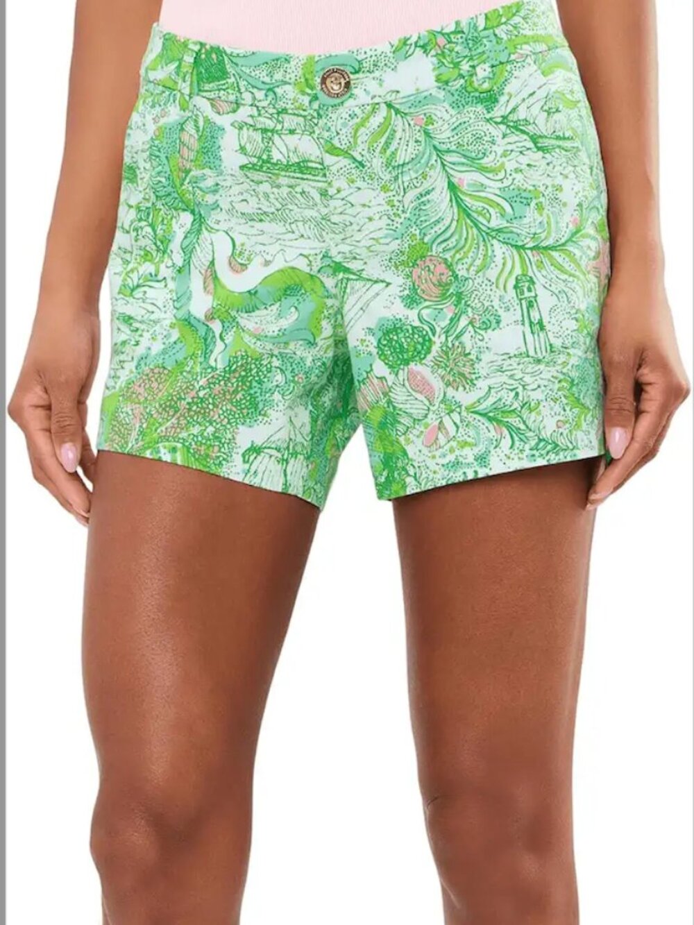 New With Tags Lilly Pulitzer Callahan Short in Ship to Shore size 4